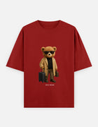 Rizz Bear Airport Flex – Oversized T-Shirt