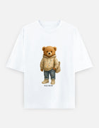 Rizz Bear College Drip – Oversized T-Shirt