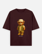 Rizz Bear Explorer Mode – Oversized T-Shirt