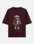 Rizz Bear Winter Drip – Oversized T-Shirt