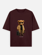 Rizz Bear Airport Flex – Oversized T-Shirt