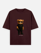 Rizz Bear Blackout – Oversized T-Shirt