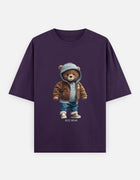 Rizz Bear Winter Drip – Oversized T-Shirt