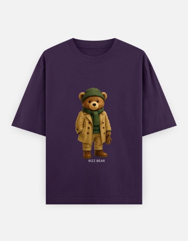 Rizz Bear Winter Classic – Oversized T-Shirt