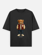 Rizz Bear Varsity Vibe – Oversized T-Shirt