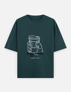 Coffee Now, Wine Later – Oversized T-Shirt
