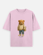 Rizz Bear College Drip – Oversized T-Shirt