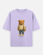 Rizz Bear College Drip – Oversized T-Shirt