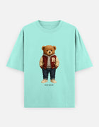 Rizz Bear Varsity Vibe – Oversized T-Shirt