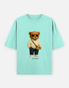 Rizz Bear Preppy Cool – Oversized T-Shirt