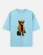 Rizz Bear Airport Flex – Oversized T-Shirt