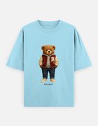 Rizz Bear Varsity Vibe – Oversized T-Shirt