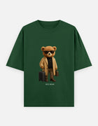 Rizz Bear Airport Flex – Oversized T-Shirt