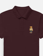Rizz Bear College Drip – Polo T-Shirt