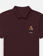 Rizz Bear Varsity Vibe – Polo T-Shirt