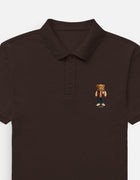 Rizz Bear Varsity Vibe – Polo T-Shirt