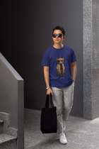 Rizz Bear Airport Flex – Oversized T-Shirt