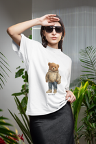 Rizz Bear College Drip – Oversized T-Shirt