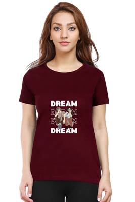 Women's Dream Dream T-Shirt with dreamy character illustration