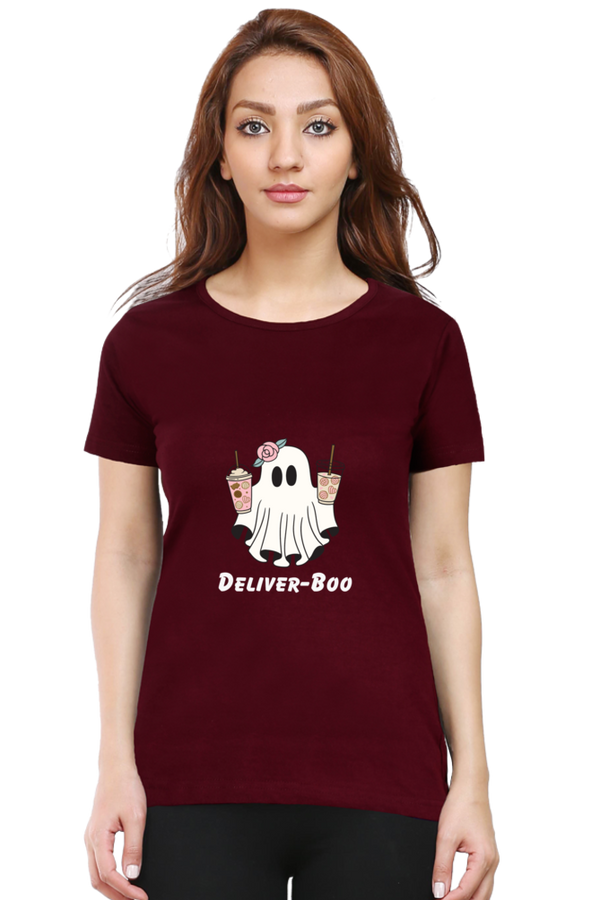 Coffee Deliver Boo Tee - Women’s Regular Fit