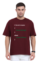 Coffee & Code - Oversized T-Shirt