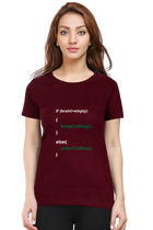 Coffee & Code Tee – Women’s Regular Fit
