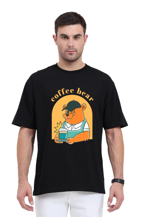 Barista Bear - Oversized T-Shirt