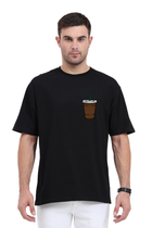 Coffee Glass - Oversized T-Shirt