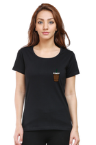 Coffee Glass (Chest Print) Tee – Women's Regular Fit