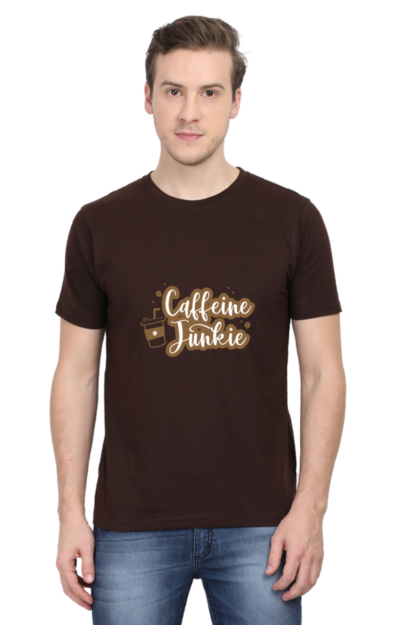 Caffeine Junkie T-Shirt – Men's Regular Fit