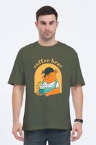 Barista Bear - Oversized T-Shirt