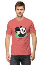 Caffeinated Panda T-Shirt – Men's Regular Fit