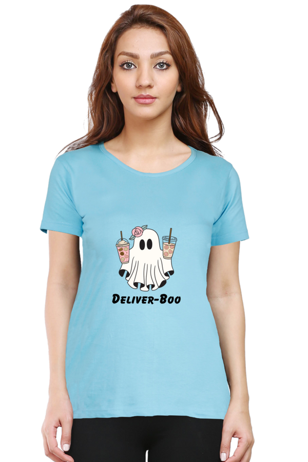 Coffee Deliver Boo Tee - Women’s Regular Fit