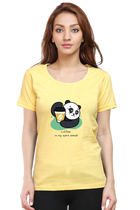 Caffeinated Panda Tee – Women's Regular Fit
