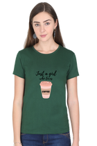 Just a Girl Who Likes Coffee Tee – Women's Regular Fit