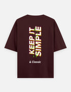 Keep It Simple & Classic – Oversized Glitch Art T-Shirt