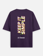 Keep It Simple & Classic – Oversized Glitch Art T-Shirt