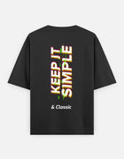 Keep It Simple & Classic – Oversized Glitch Art T-Shirt