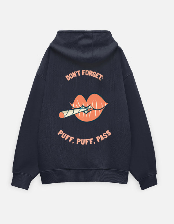 Puff, Puff, Pass – Oversized Hoodie