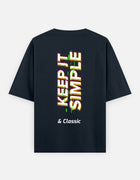 Keep It Simple & Classic – Oversized Glitch Art T-Shirt