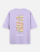 Keep It Simple & Classic – Oversized Glitch Art T-Shirt