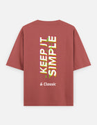 Keep It Simple & Classic – Oversized Glitch Art T-Shirt