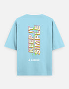 Keep It Simple & Classic – Oversized Glitch Art T-Shirt