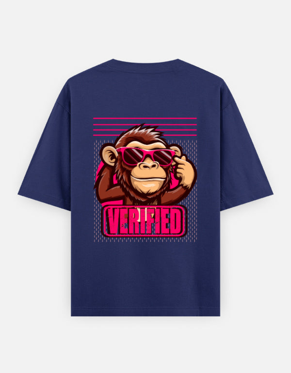 Verified Monkey Drip – Oversized T-Shirt