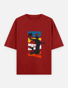 Retro Basketball – Oversized T-Shirt