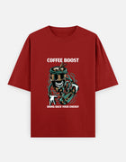 COFFEE BOOST – Oversized T-Shirt