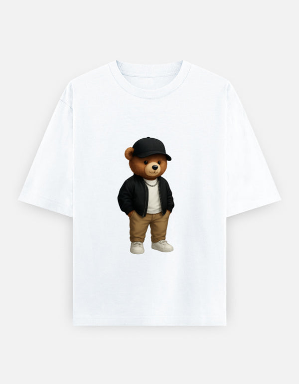 Rizz Bear Stealth Mode – Oversized T-Shirt