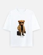 Rizz Bear Airport Flex – Oversized T-Shirt