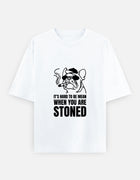 Stoned Lazy Eyes - Oversized T-Shirt