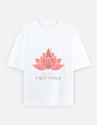 OK, BUT FIRST YOGA – Oversized T-Shirt